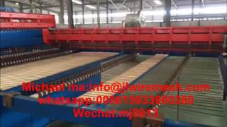 full automatic welded wire mesh machine for 2 5 6mm [upl. by Ateval20]