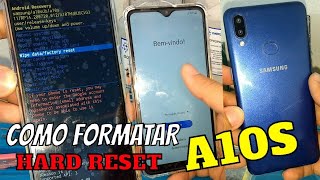 COMO FORMATAR DAR HARD RESET NO SAMSUNG A10S  TEC PRÓ CELL 2 [upl. by Blancha]