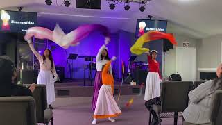 Necesito un encuentro con el Dios vivo danza Cristiana Iglesia Aposento Alto [upl. by Ramunni]