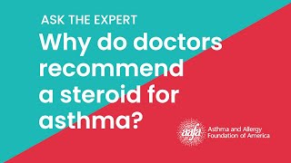 Why do Doctors Recommend a Steroid for Asthma [upl. by Neelyaj881]