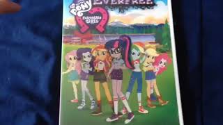 MLP Equestria Girls Legend of Everfree DVD review [upl. by Fablan587]