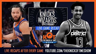 Knicks Vs Wizards Live Postgame Show [upl. by Short451]