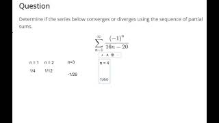 Determine whether a series converges or diverges [upl. by Faber]