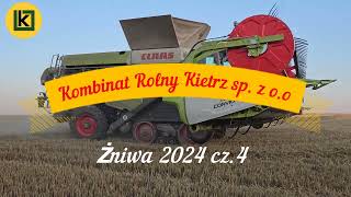 Żniwa 2024 cz4 Widok z kabiny Lexiona 8900 Kombinat Rolny Kietrz sp z ooCab View [upl. by Dnivra]