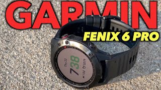 Garmin Fenix 6 Pro  First Impressions from an ULTRA RUNNER [upl. by Valle]