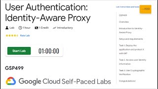 User Authentication IdentityAware Proxy  GSP499  Google Cloud  QUICKGCPLAB  2024 qwiklabs [upl. by Seniag]