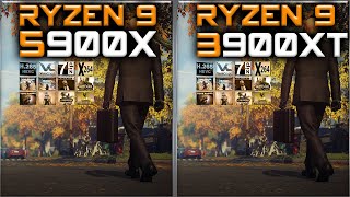 Ryzen 9 5900X vs Ryzen 9 3900XT Benchmarks – 15 Tests 🔥 [upl. by Sasnak]