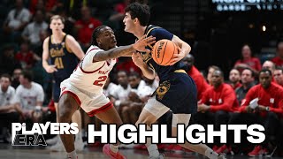 Rutgers vs Notre Dame 2024 Players Era Festival mens basketball highlights [upl. by Yesnnyl]