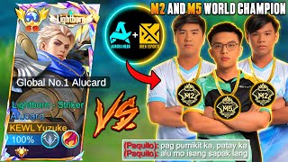 Yuzuke Vs Flaptzy Demonkite and Domeng  Top Global Alucard Vs M2 amp M5 World Champion 😱  Who Win [upl. by Emlynne]