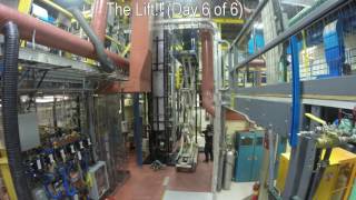 TimeLapse of Recirculating Regenerating Riser Reactor RCubed Installation [upl. by Dietsche519]