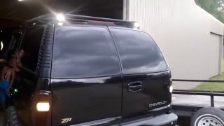 Custom z71 tahoe back up roof rack reverse lights Install [upl. by Tadeas]