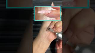 How to remove permanent nail extensions at home ytshorts viralvideo nailextension [upl. by Holtz705]