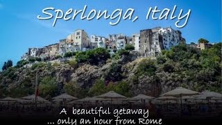 Discover Sperlonga Italy A beautiful Italian Beach 1 hr from Rome [upl. by Aneeled]