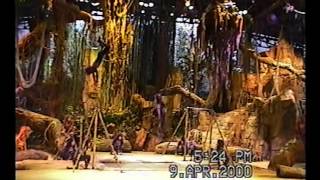 Disneyland Paris Spectacle Tarzan 09 04 2000 [upl. by Ahsilrak]