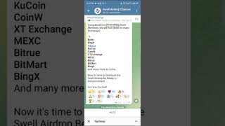 SWELL AIRDROP CURRENT PRICE AND TOKEN DISTRIBUTION TIME listing crypto swell airdrop [upl. by Geraint532]