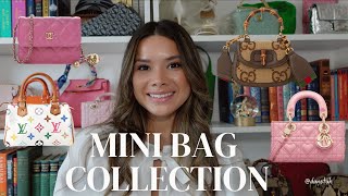 Designer Mini Bag Collection  What fits  Mod Shots  Chanel Dior LV Gucci [upl. by Foscalina]