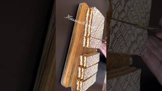 millefeuille تقطيع الميلفاي 👌🏻short [upl. by Erdnaek]