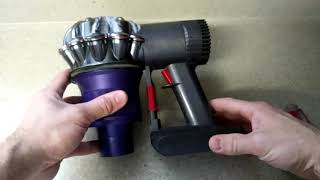 How to clean a Dyson V6 cordless vaccum cleaner [upl. by Aicxela]