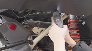 How to Install Mud Flaps for 2017 Can AM MAVERICK X3 [upl. by Masao]