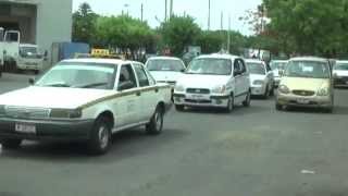 Taxistas protestan por reformas a la ley de transito [upl. by Sivaj]