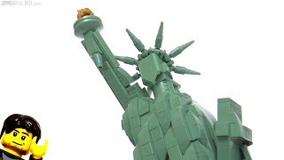 LEGO Architecture Statue of Liberty review 21042 [upl. by Nojram9]