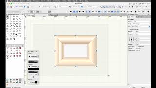 Vectorworks evenwijdige afstand [upl. by Hirst]