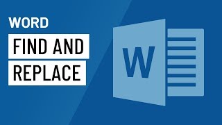 Word Using Find and Replace [upl. by Ehcadroj]