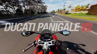 2024 Ducati Panigale V2  FIRST RIDE [upl. by Brennen]