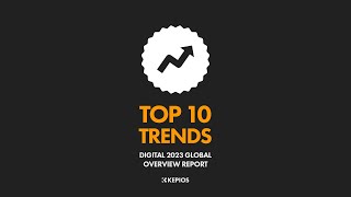 Digital 2023 Top 10 Trends [upl. by Anwahsak725]