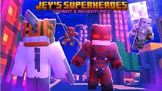 Fisks superheroes addon for minecraft pocket edition RELEASE  Addon de heroes McJey modz [upl. by Faus169]