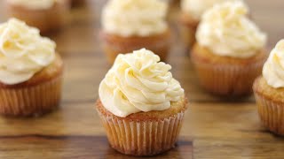 Vanilla Cupcakes Recipe  How to Make Vanilla Cupcakes [upl. by Weingartner]