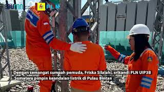 Srikandi PLN UIP3BS pimpin keandalan listrik di Pulau Bintan jelang hari sumpah pemuda [upl. by Netsua]