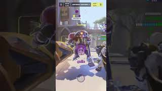 Reinhardt der Stecher 😳  twitchtvminiakira overwatch overwatch2 overwatchtiktok [upl. by Aibonez]