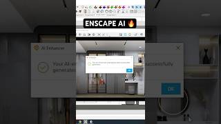 Enscape 41 new feature  Enscape AI 🔥🔥shorts enscape [upl. by Oilicec]