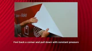 TexWalk® for Wall Graphics Removes Easily Leaves No Residue [upl. by Gavini293]