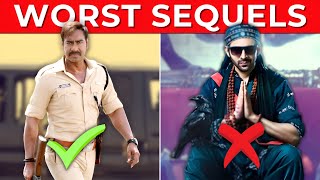 10 WORST Bollywood Sequel Movies  Filmy Banda [upl. by Abell]