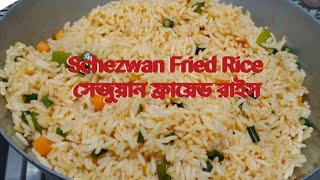 Schezwan Fried Rice Recipe সেজুয়ান ফ্রায়েড রাইসSchezwan Rice [upl. by Alda285]