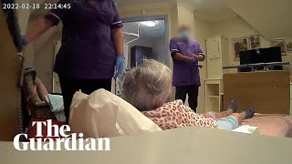 Hidden camera reveals abuse by care home staff of dementia patient Ann King [upl. by Asquith]