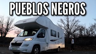 ¡CUIDADO CON LO QUE DICES 😯 Pueblos negros en autocaravana y camper ✅ Valverde de los Arroyos [upl. by Kier]