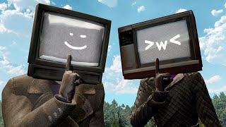 NEW TV WOMAN amp TV MAN DOCTOR WHO COLLAB  HELP TV WOMAN 📺👩  TV Man Saves TV Woman in Garrys Mod [upl. by Soo]