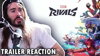 moistcr1tikal reacts to Marvel Rivals Overwatch Trailer amp Much More [upl. by Aiyt]