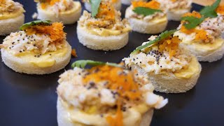 Quick and easy canapés for parties and reception with only 3 ingredients [upl. by Etteluap]