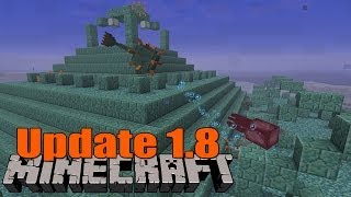 Unterwasserfestungen Neue Mobs  Minecraft 18 Update  Snapshot 14w25a [upl. by Eelyahs685]