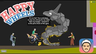 POKEMON ADVENTURE IN HAPPY WHEELS  HAPPY WHEELS GAMEPLAY [upl. by Eimmac]