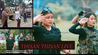 Charity for Frontline volunteer  Thisan Thisan Live  Tracy Ngaihching ft Nemzoupui [upl. by Horodko]