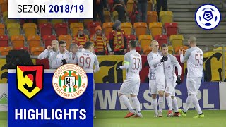 Jagiellonia Białystok  Zagłębie Lubin 04  SKRÓT  Ekstraklasa 201819  19 Kolejka [upl. by Ahsenik]