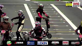 Electric Standup Scooters Vs 2 stroke Standup variant in MotoIR Practice Day [upl. by Epifano]