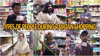 Types Of People During Ramzan Shopping  DablewTee  WT [upl. by Schurman]