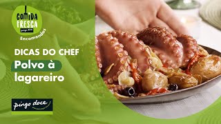 Polvo à Lagareiro  Dicas de Aquecimento do Chef  Encomendas Comida Fresca  Pingo Doce [upl. by Legnaesoj]