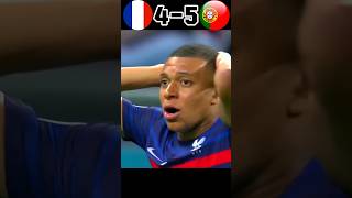 Prancis Vs Portugal World Cup 2090 Imaginary Match All Goals shorts football ronaldo mbappe [upl. by Nairod]